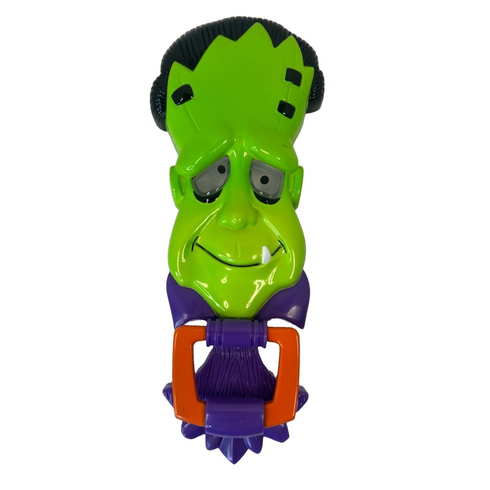 VTG Halloween Trendmasters 2001 Hard Plastic  Doorbell Talks Eyes Light Up